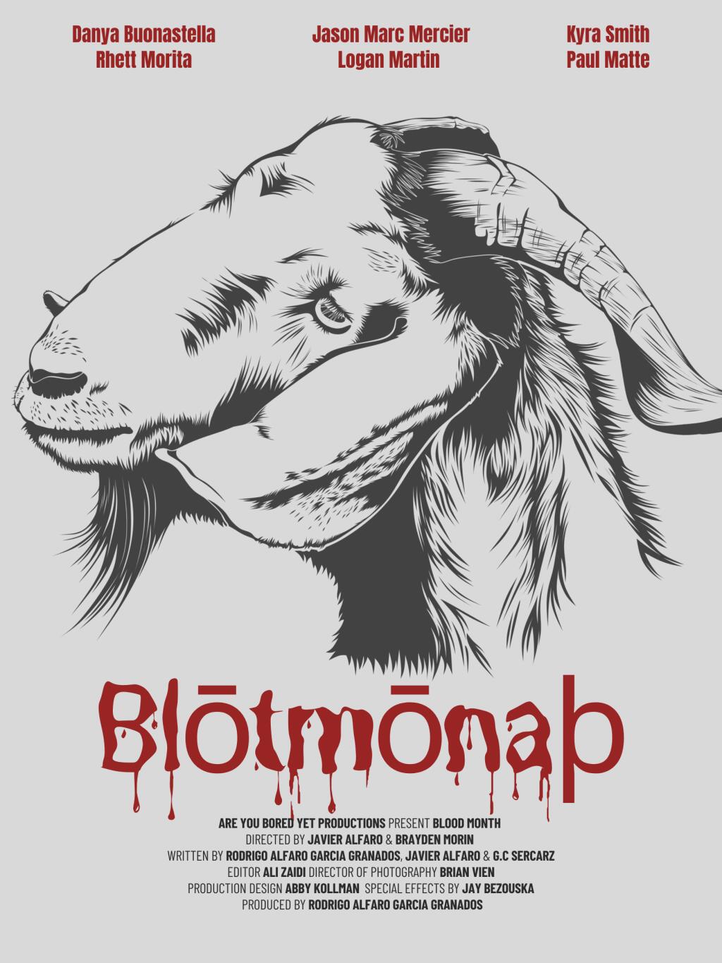 Filmposter for Blood Month